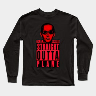 D.B. Cooper the Mystery Straight Outta Plane Long Sleeve T-Shirt